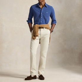 Featherweight Pony Logo Mesh Shirt