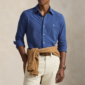 Featherweight Pony Logo Mesh Shirt