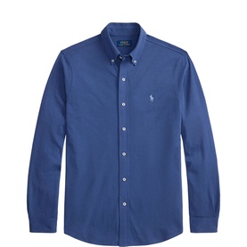 Featherweight Pony Logo Mesh Shirt