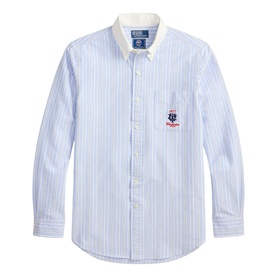 Wimbledon Logo Striped Shirt