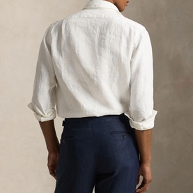 Wimbledon Logo Linen Shirt