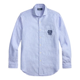 Wimbledon Logo Linen Shirt