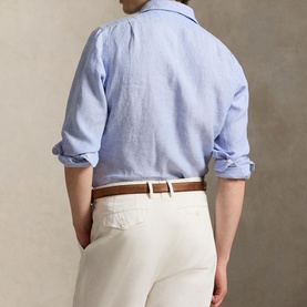 Wimbledon Logo Linen Shirt