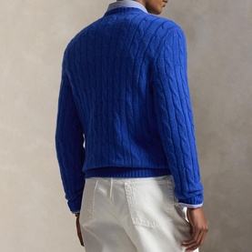 The Iconic Cable Knit Cashmere Sweater