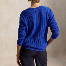 The Iconic Cable Knit Cashmere Sweater