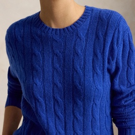 The Iconic Cable Knit Cashmere Sweater