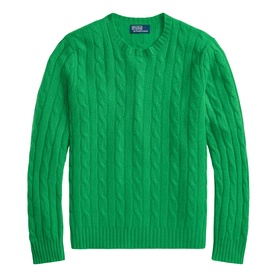 The Iconic Cable Knit Cashmere Sweater