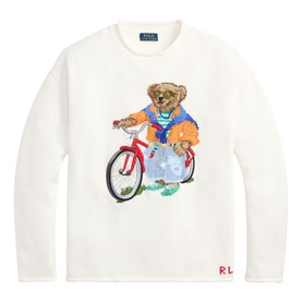 Polo Bear Logo Knitted Sweater