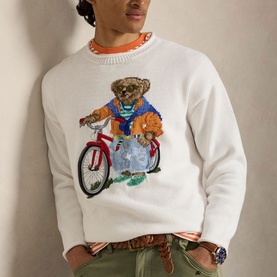 Polo Bear Logo Knitted Sweater