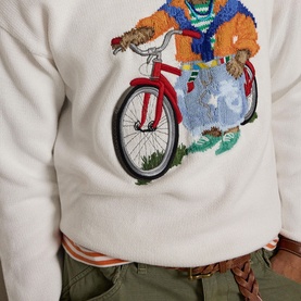 Polo Bear Logo Knitted Sweater