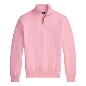 Polo Player Logo Half-Zip Sweater