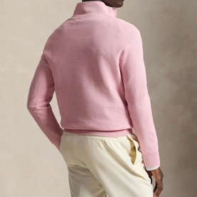 Polo Player Logo Half-Zip Sweater