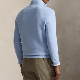 Polo Player Logo Half-Zip Sweater