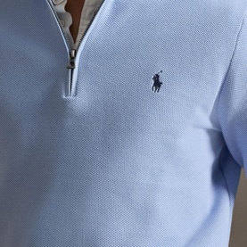 Polo Player Logo Half-Zip Sweater