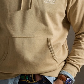 Script Pony Logo Fleece Hoodie