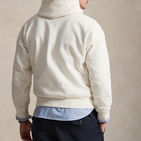 Pony Logo Relaxed Fleece Hoodie