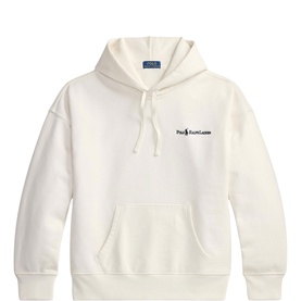 Pony Logo Relaxed Fleece Hoodie