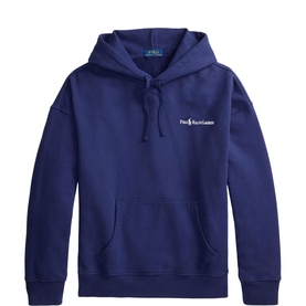 Pony Logo Relaxed Fleece Hoodie