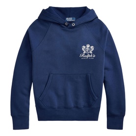 Logo Back Graphic Fleece Hoodie