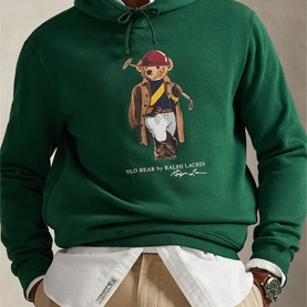 Polo Bear Fleece Hoodie