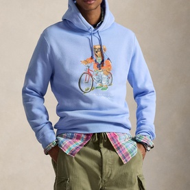 Polo Bear Logo Fleece Hoodie