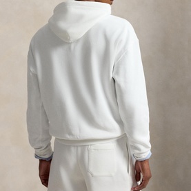 Wimbledon Logo Relaxed Fit Hoodie