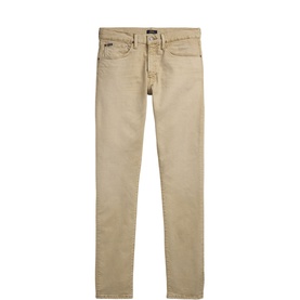 Sullivan Pony Logo Slim Leg Jeans