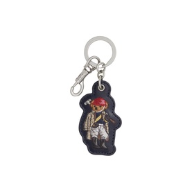 Polo Bear Leather Key Fob