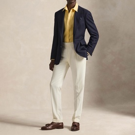 Polo Player Logo Linen Shirt