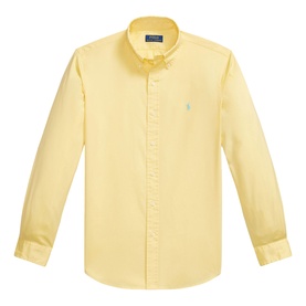 Pony Logo Featherweight Twill Casual Shirt