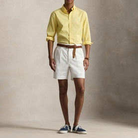 Pony Logo Featherweight Twill Casual Shirt