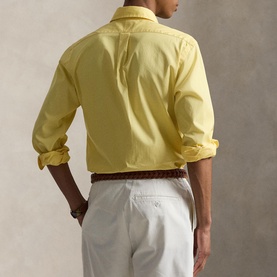 Pony Logo Featherweight Twill Casual Shirt