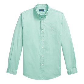 Pony Logo Featherweight Twill Casual Shirt