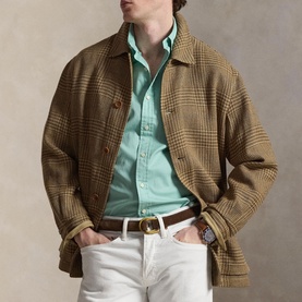 Pony Logo Featherweight Twill Casual Shirt