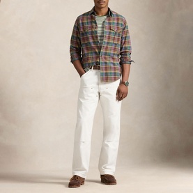 Check Madras Casual Shirt