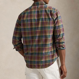 Check Madras Casual Shirt