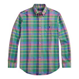 Pony Logo Check Chino Casual Shirt