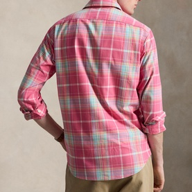 Logo Label Check Chino Workshirt