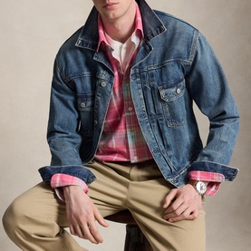 Logo Label Check Chino Workshirt