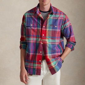 Check Logo Classic Oxford Shirt