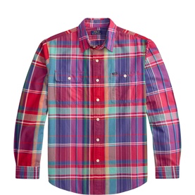 Check Logo Classic Oxford Shirt