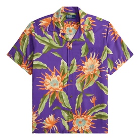 Tropical Floral Camp Casual Shirt