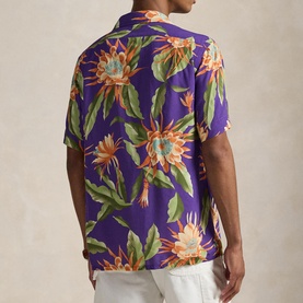 Tropical Floral Camp Casual Shirt