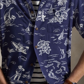 Polo Bear Logo Camp Casual Shirt