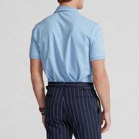 Pony Logo Custom Slim Polo Shirt