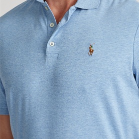 Pony Logo Custom Slim Polo Shirt