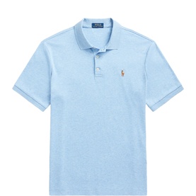 Pony Logo Custom Slim Polo Shirt
