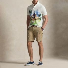 Pony Logo Graphic Classic Polo Shirt