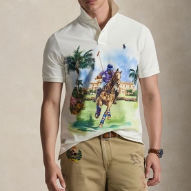 Pony Logo Graphic Classic Polo Shirt