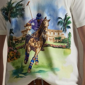 Pony Logo Graphic Classic Polo Shirt